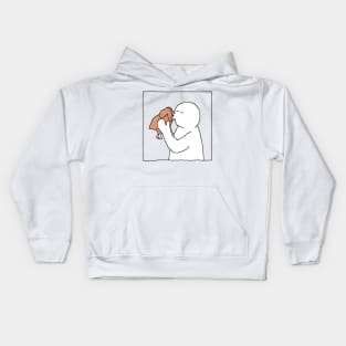 I love roast chicken Kids Hoodie